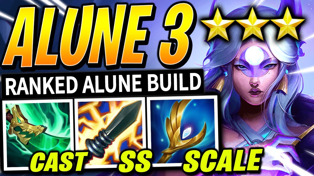 BIG DAMAGE ALUNE 3 Ranked Strategy! - TFT Set 11 Best Comps | Teamfight Tactics Builds Guide