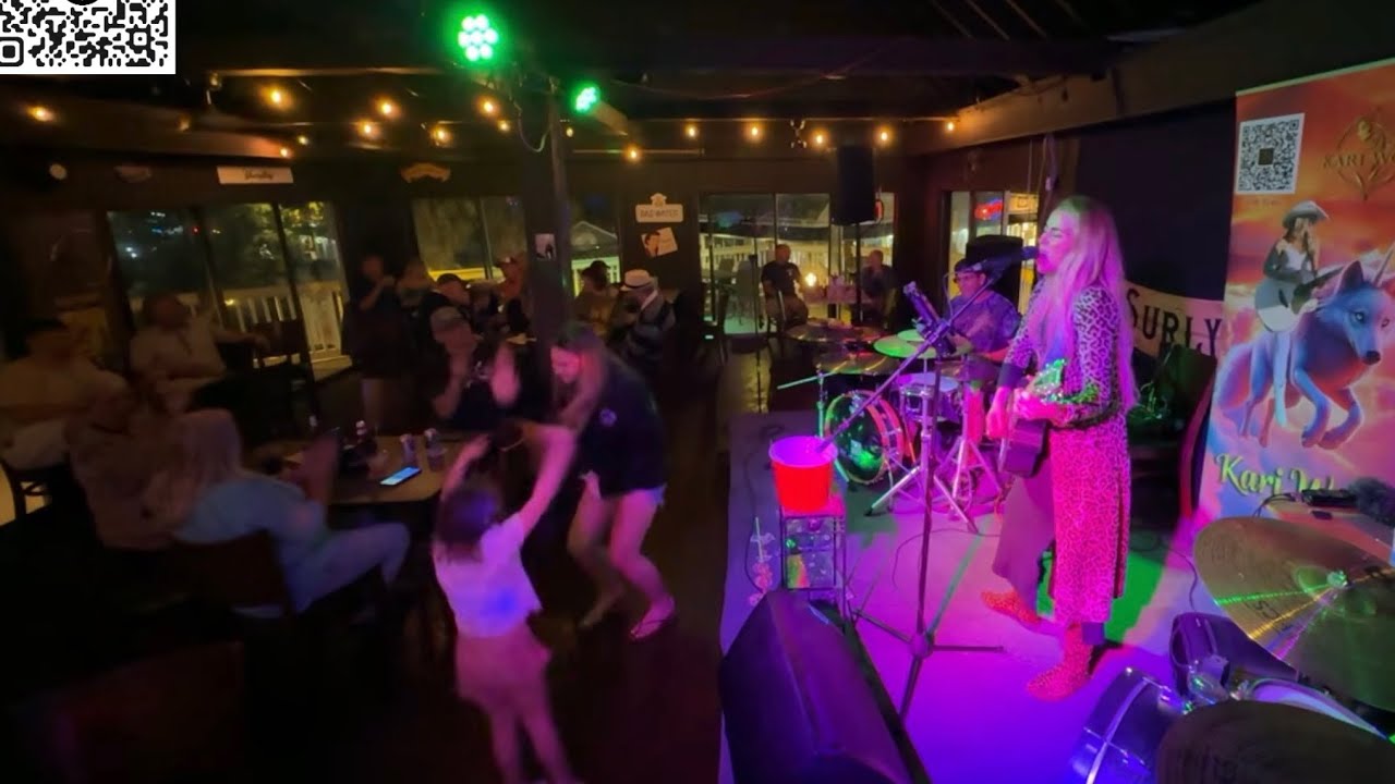 Monday Funday in Key West with Kari Wolf at the Surly Siren, featuring Rogue on Drums!
