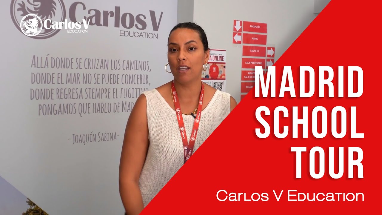A Tour of our Madrid School | Carlos V Education