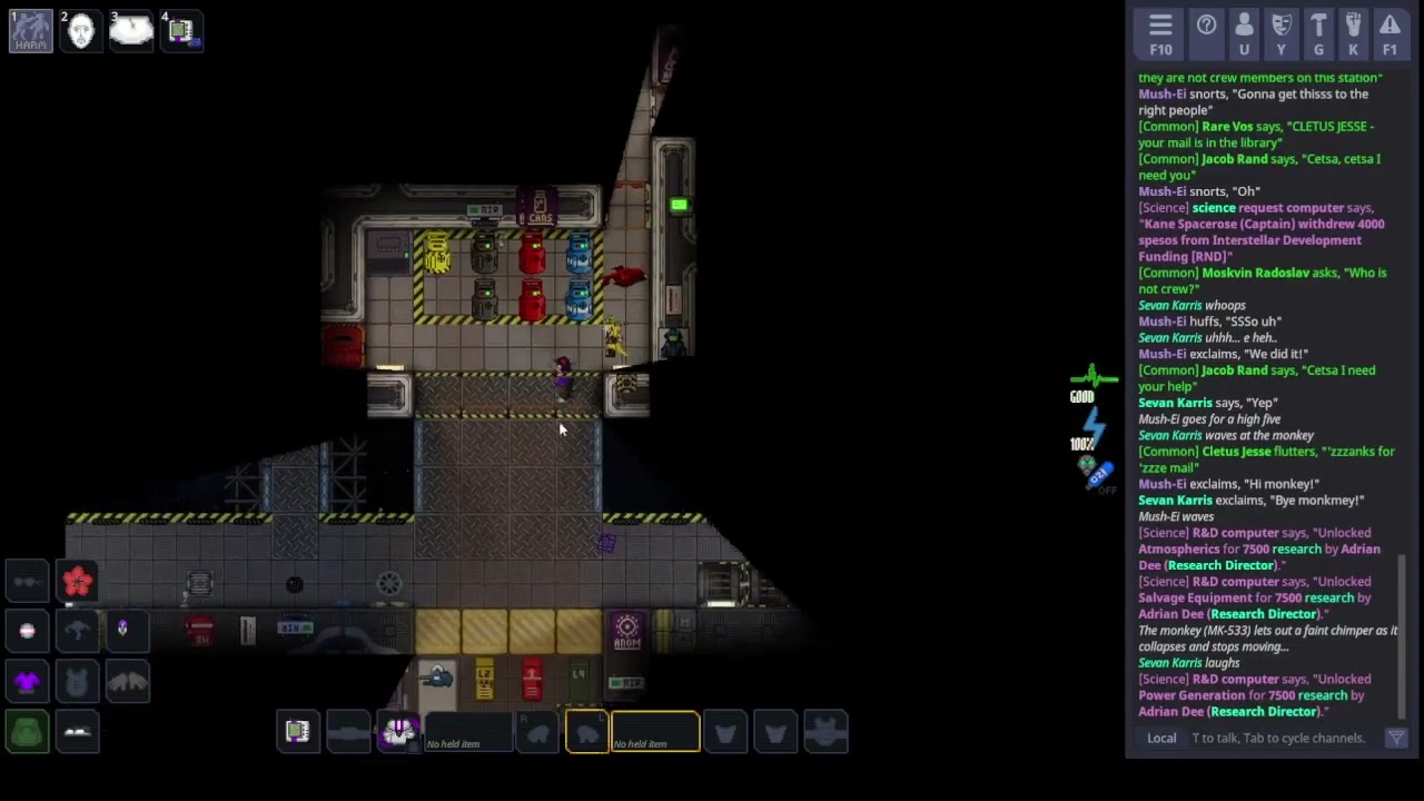 space station 14 - science shuttle