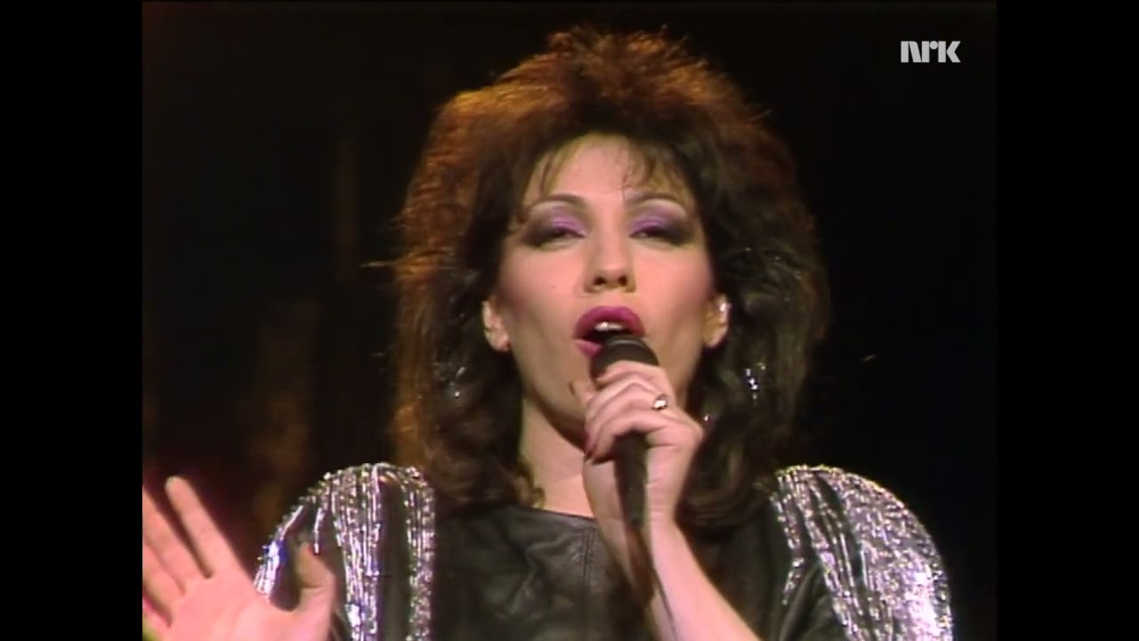 Jennifer Rush performs in Norway 1985