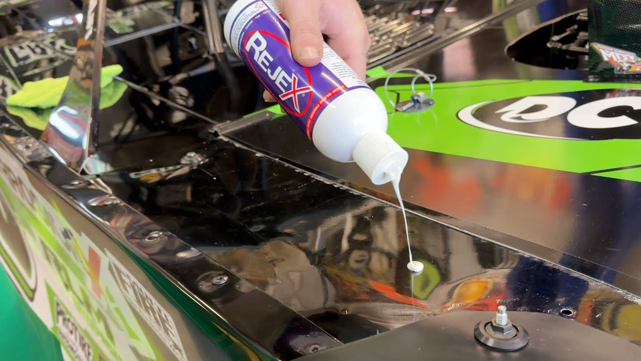 Feger Racing discusses RejeX non-stick, ultimate gloss protective coating for vehicles