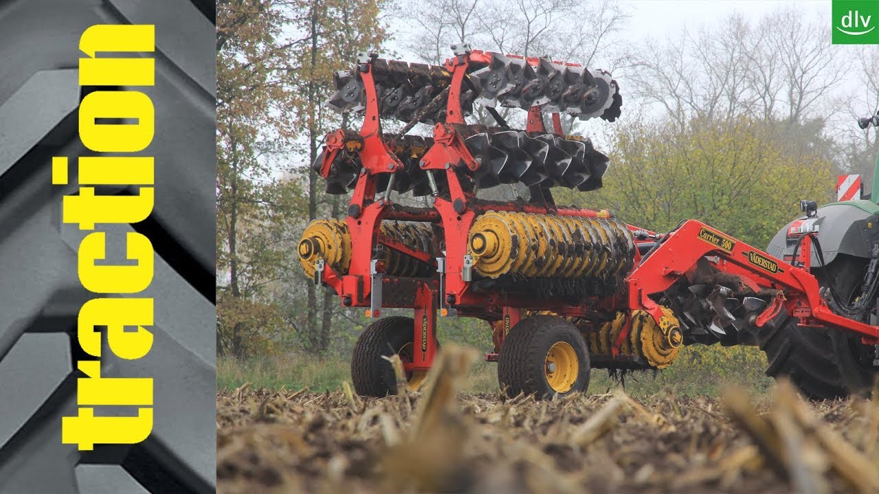Väderstad CrossCutter Disc in der traction Arbeitsprobe