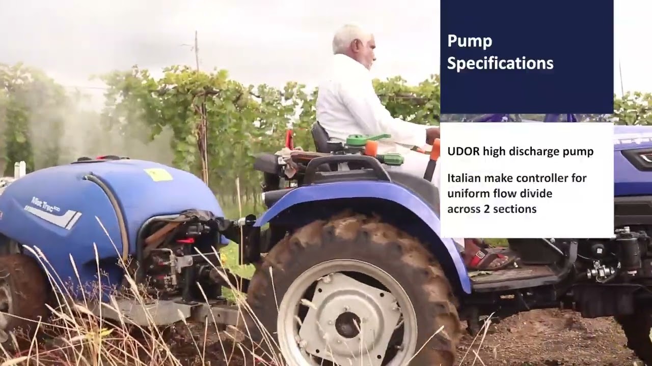 Farmpower MistTrac 600 Ltr Orchard Sprayer