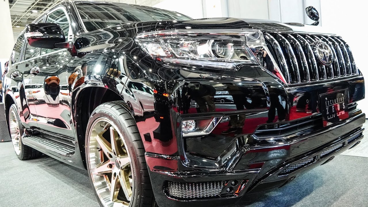 (4K)M'z SPEED ZEUS LUV LINE LAND CRUISER PRADO ゼウス ランクルプラド カスタム - OSAKA AUTO MESSE 2019