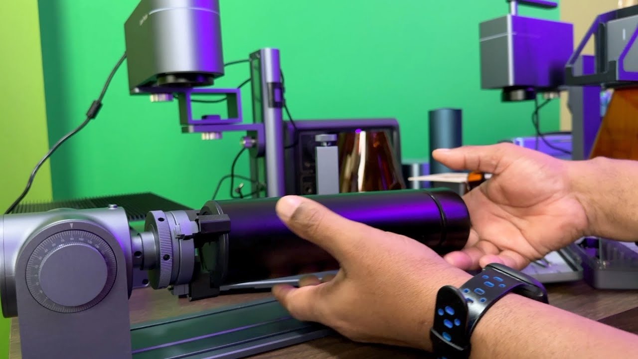 LaserPecker 4 Rotary Extension