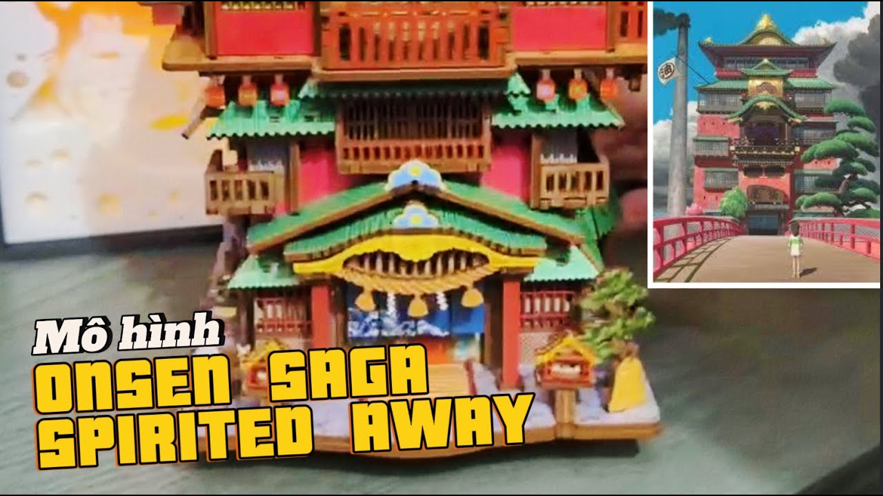 LẮP RÁP MÔ HÌNH HỘP ĐỰNG CẢM ỨNG CHỦ ĐỀ ONSEN SAGA - SPIRITED AWAY