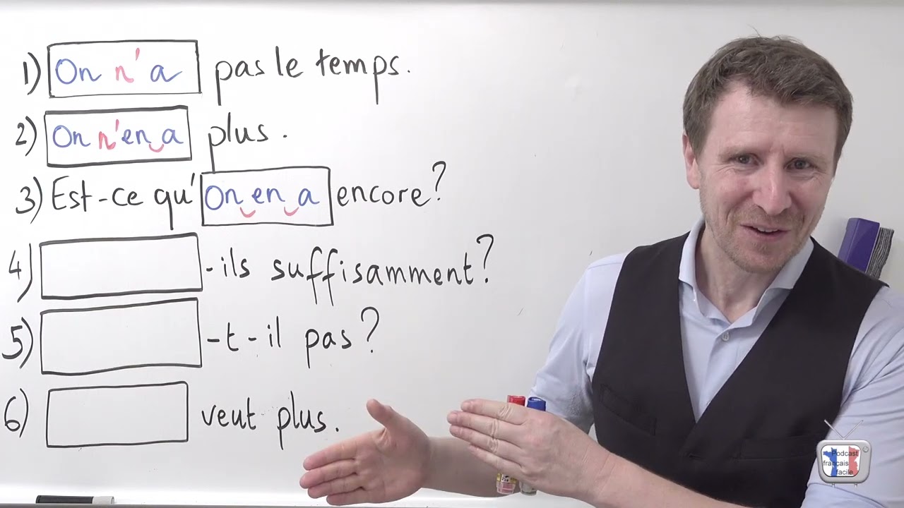 comment écrire on en ou on n'en