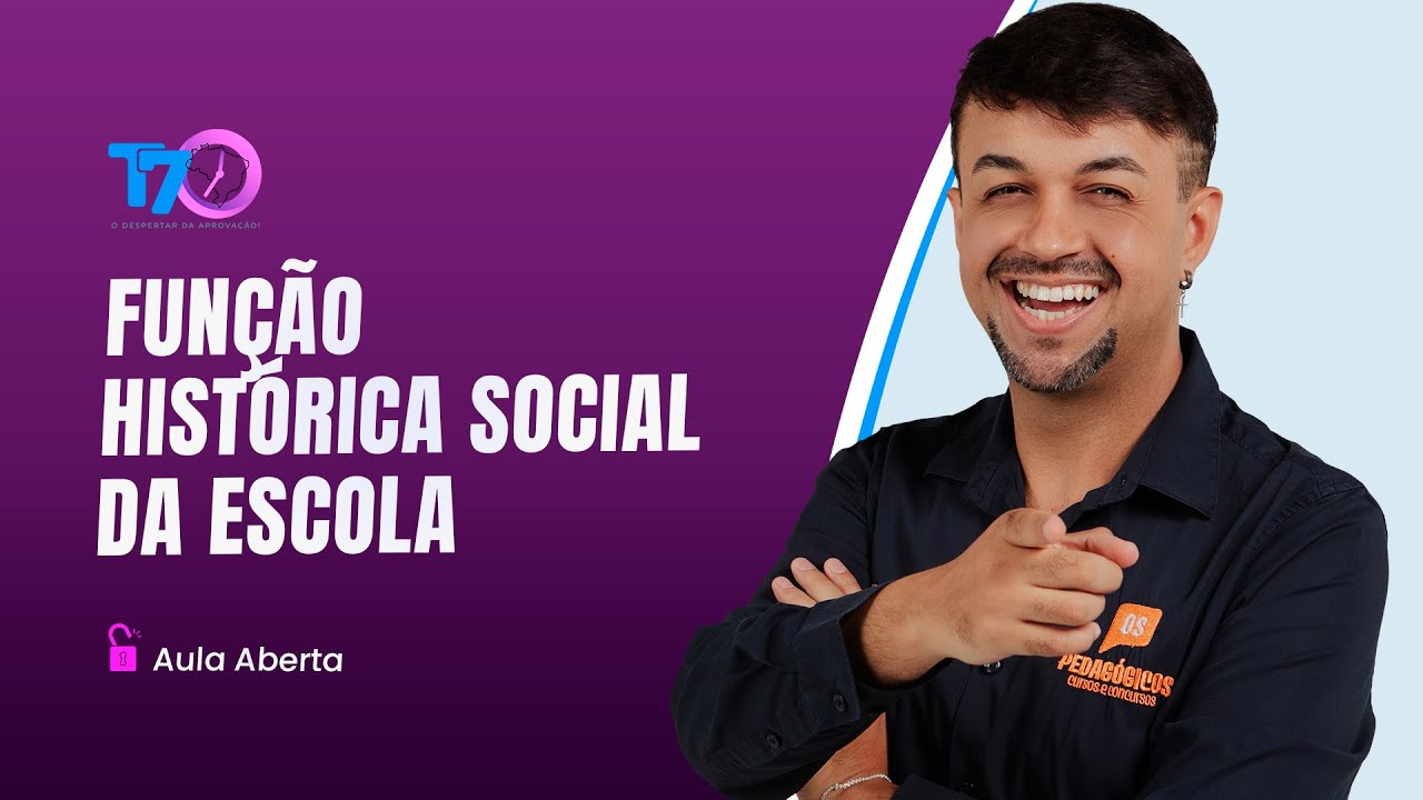 Função Histórica e Social da Escola | Prof. Fernando