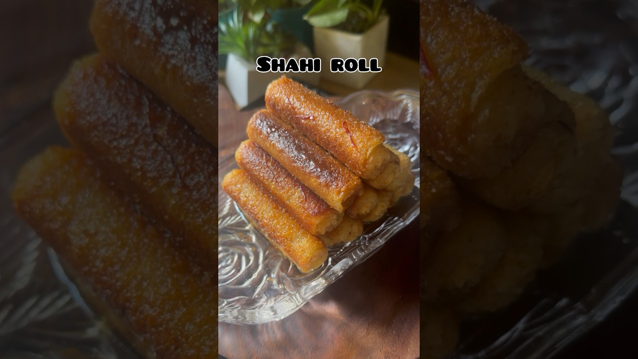 Shahi Roll | Shai Tukda Roll #festivespecial #shorts #viralrecipe #indiansweet