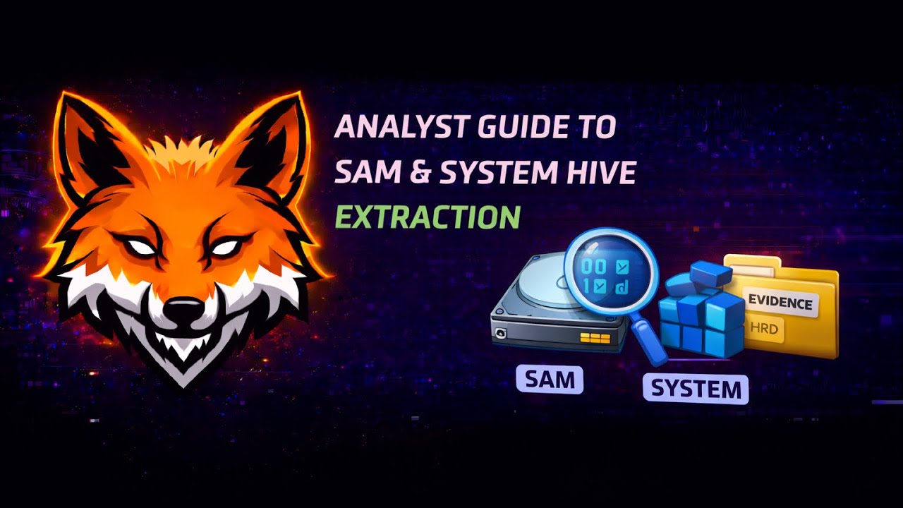 Как извлечь SAM и SYSTEM HIVE (сбор учетных данных Active Directory)