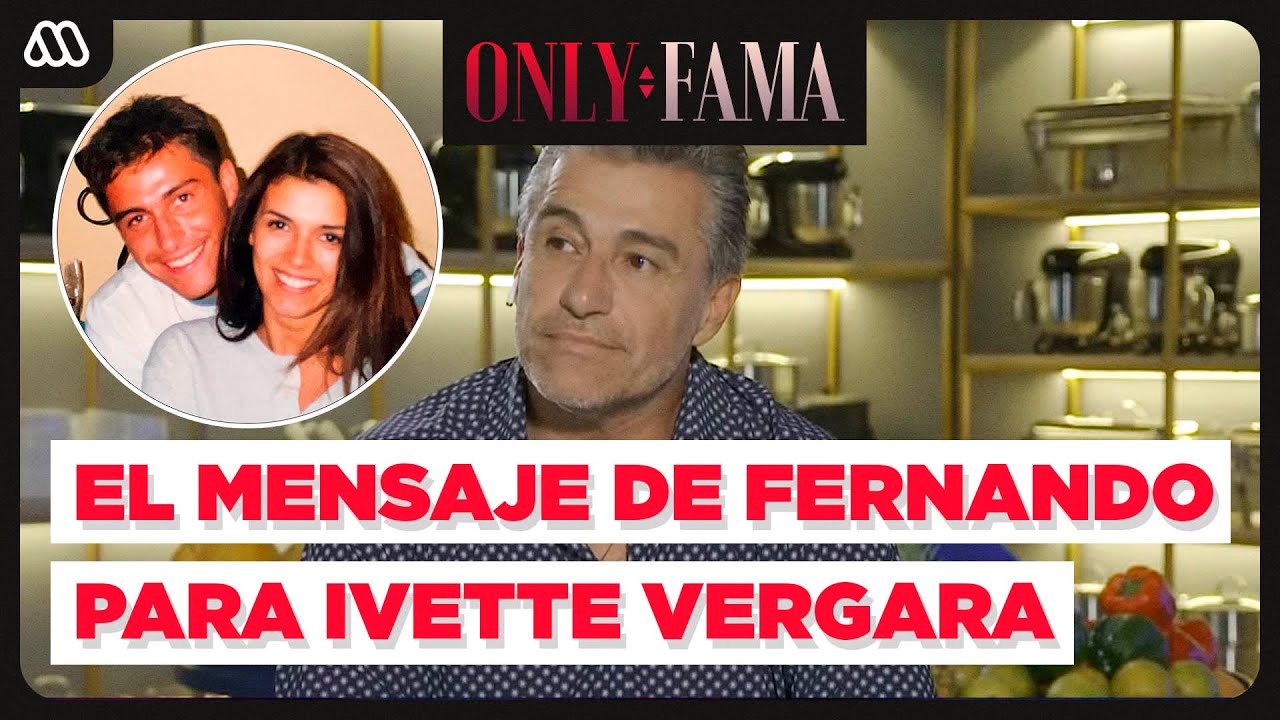 "Gracias por nunca soltarme la mano": Fernando le dedica mensaje a Ivette Vergara | 