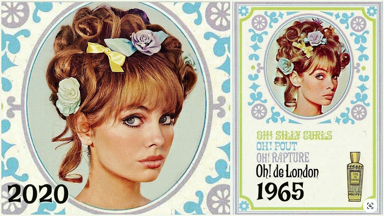 60s makeup & hair tutorial with REAL VINTAGE makeup! jackie wyers