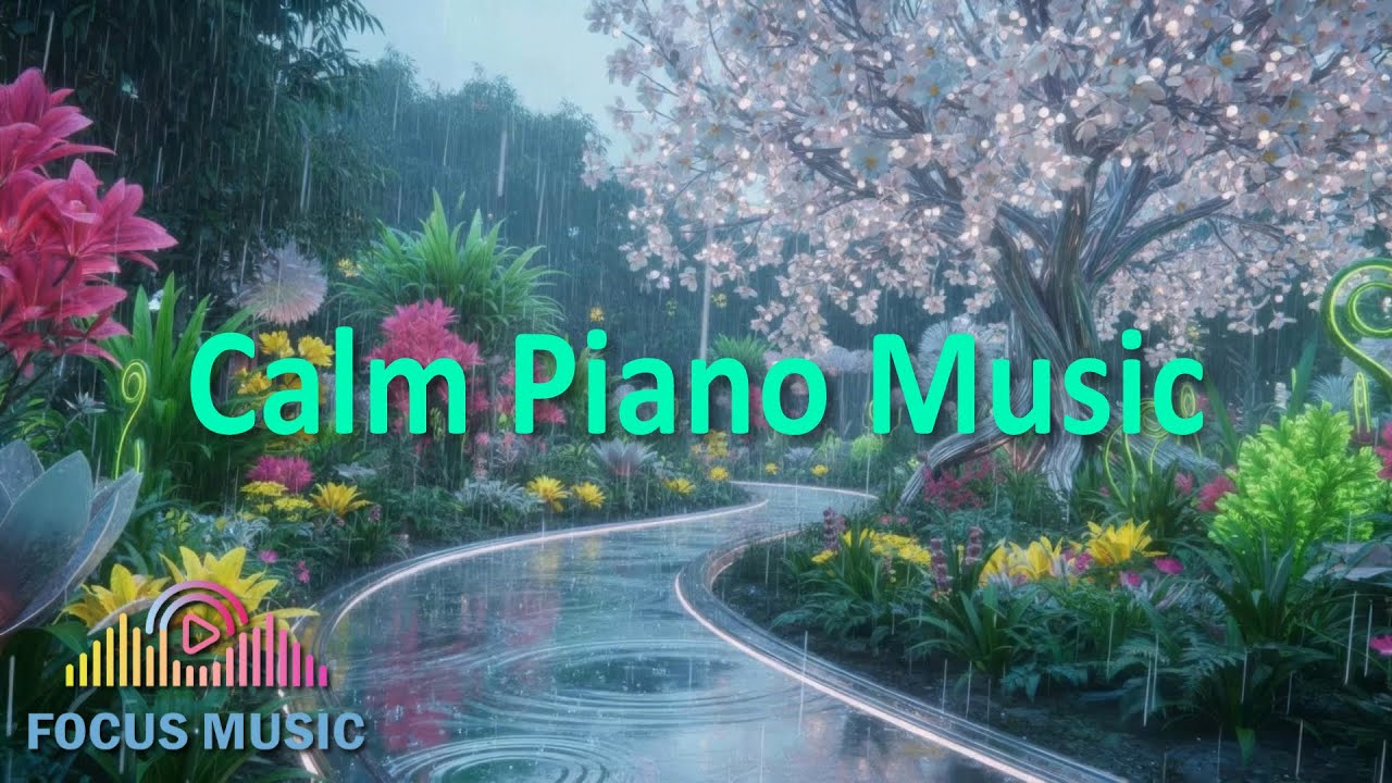 Calm Piano Music for Relaxing and Studying