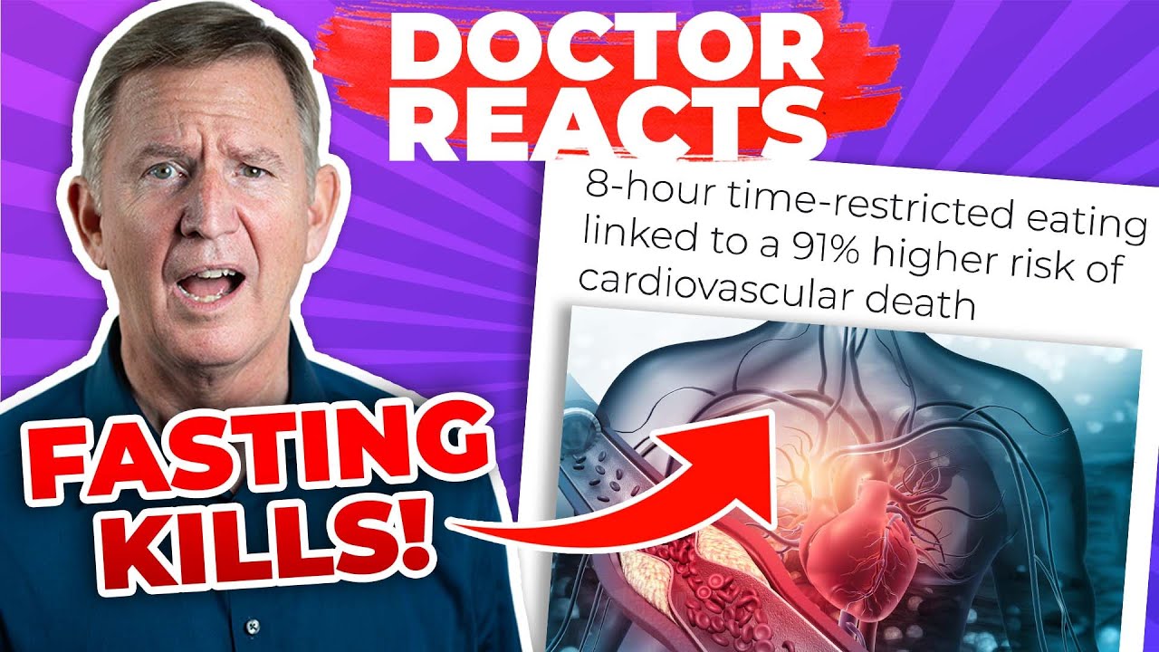 Intermittent fasting causes CARDIOVASCULAR DEATH? - Doctor Reacts
