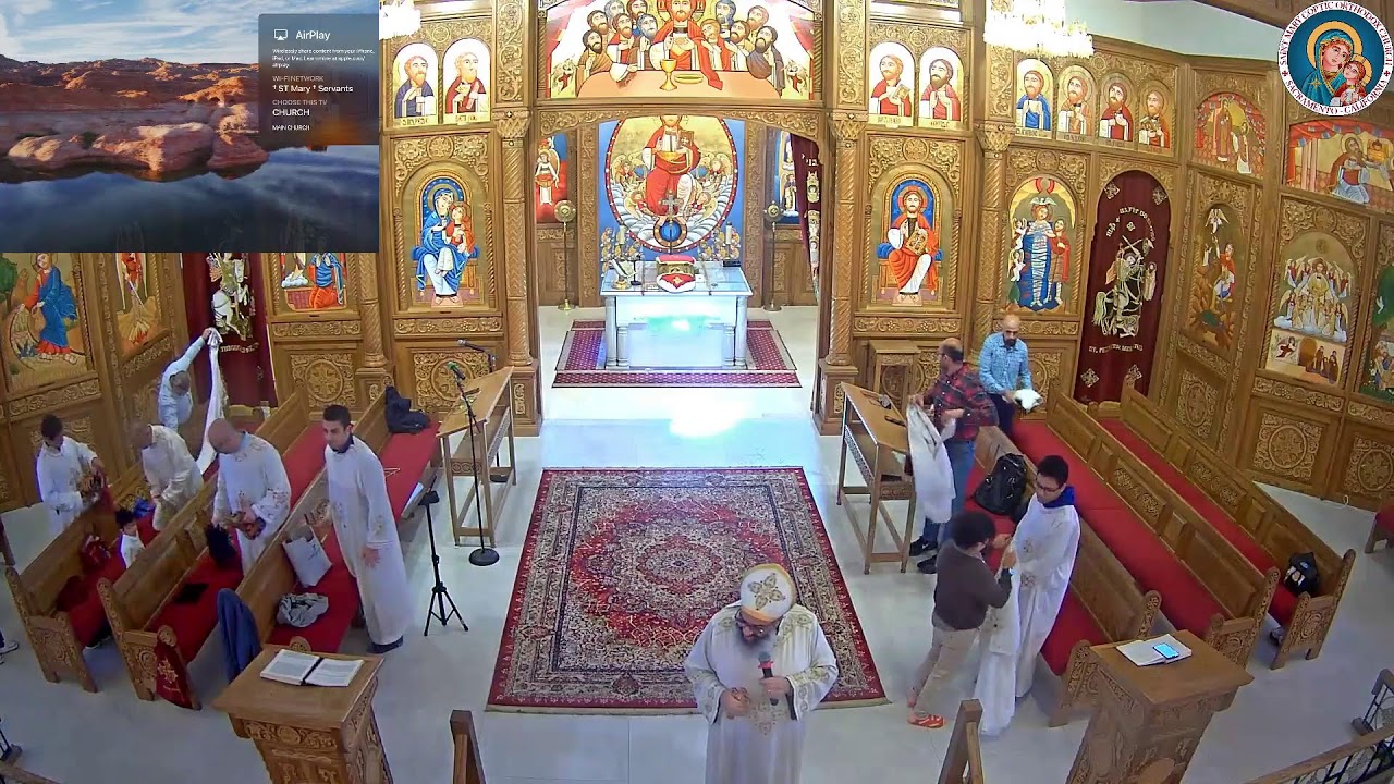 St Mary Coptic Orthodox Church Live Stream, Sacramento. CA