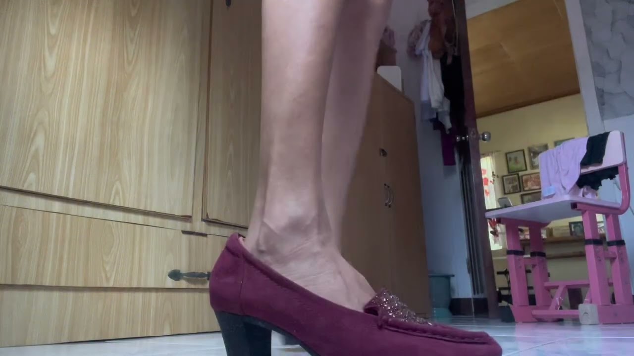 Heels with matching beeds vlog 52