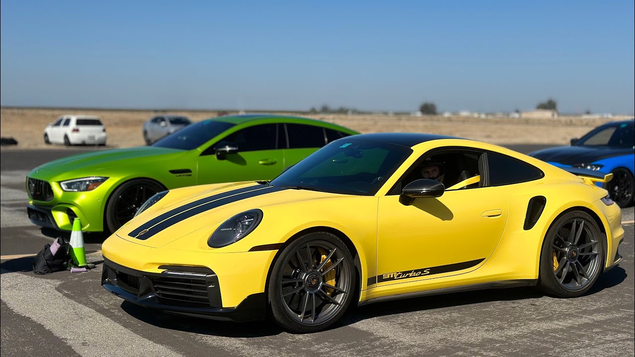 Mercedes GT 63S VS Porsche 911 Turbo s at Omega Motor sports