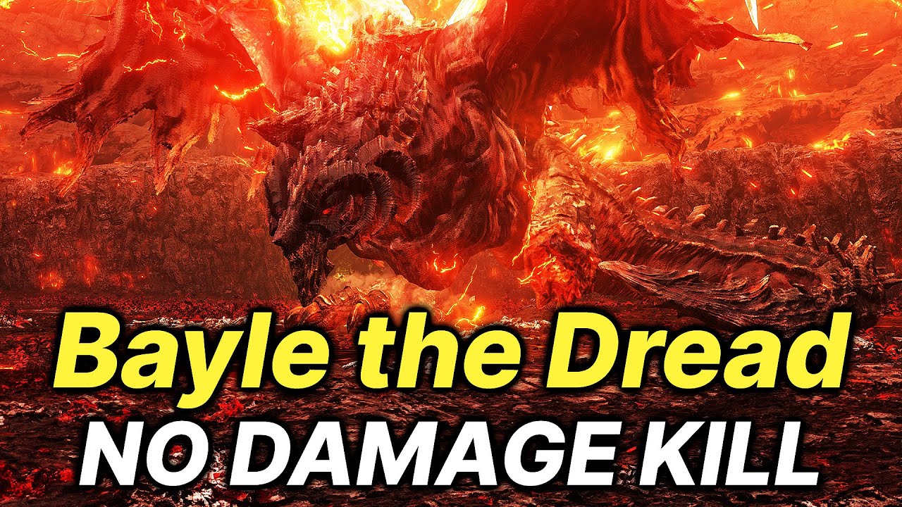 Elden Ring DLC - Killing Bayle WITHOUT GETTING HIT (Level 1, No Buffs, No Status Buildup)