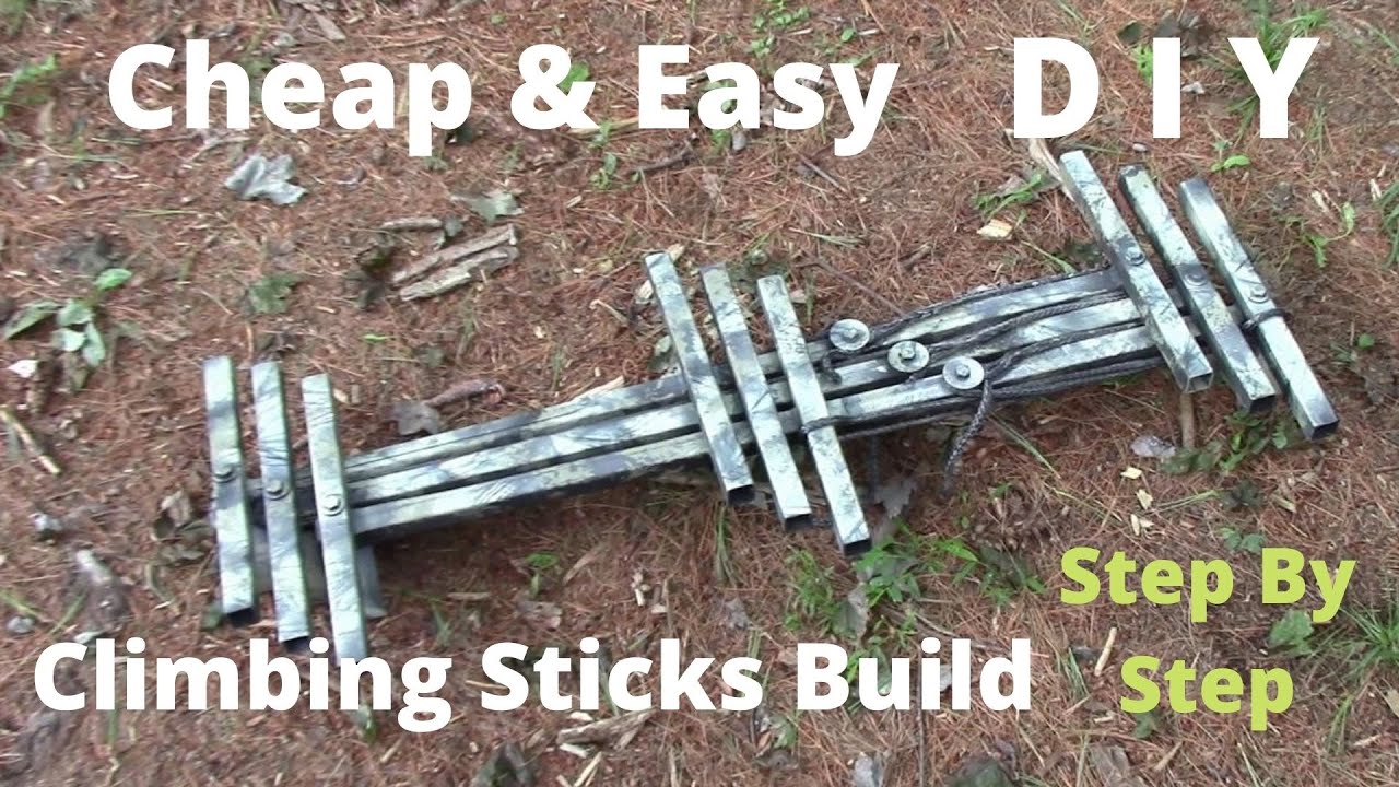 DIY Tree Climbing Sticks! Build Your Own, Cheap & Easy! (Step By Step)