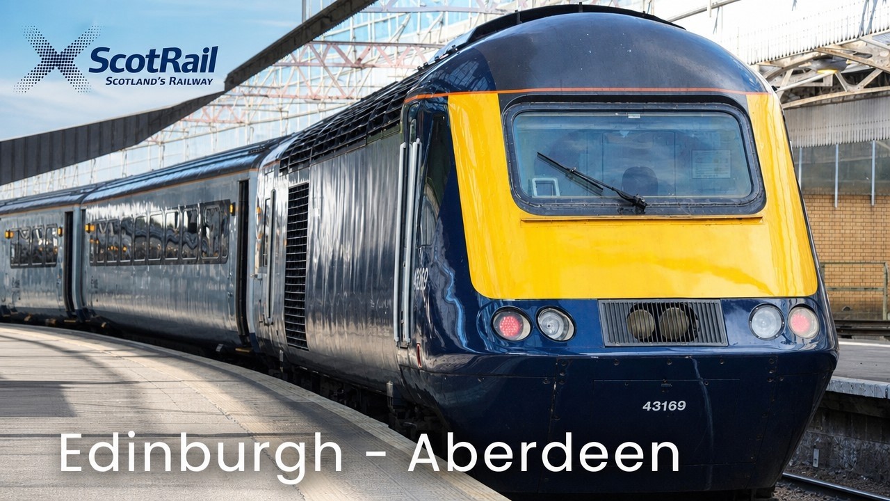 Inter7city HST! Edinburgh to Aberdeen Scotrail inter7city first class trip report