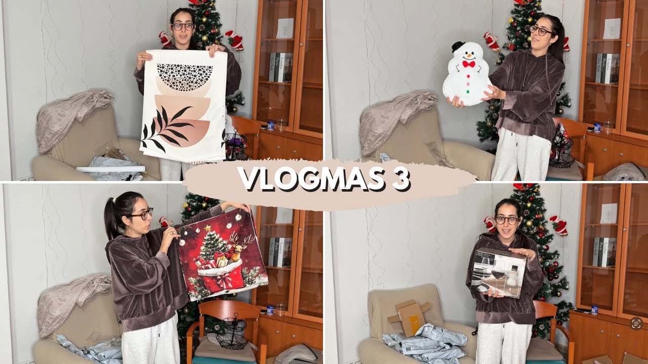 VLOGMAS 3: nuevas decoraciones para mi renta en Espa&ntilde;a 🇪🇸 
