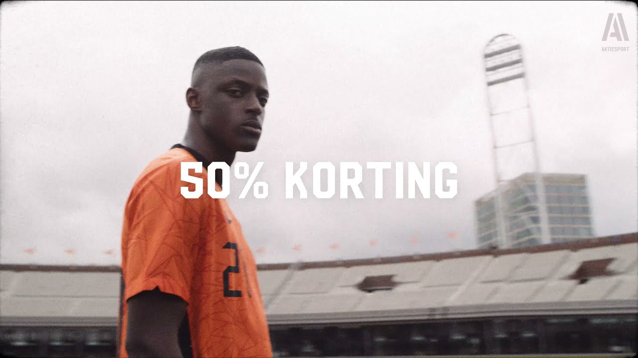 Aktiesport | Nederlands Elftal | 50% korting op het 2e matchwear-item!