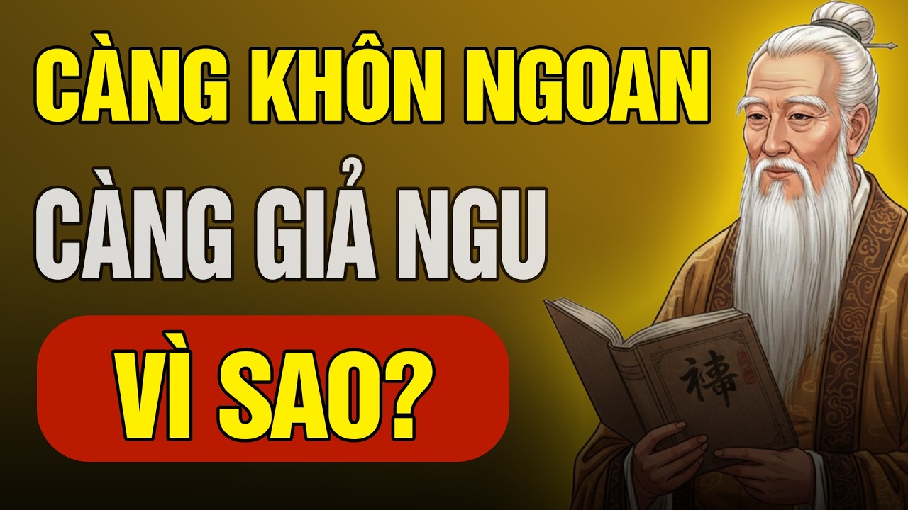 Vì Sao Người Khôn Thường Tỏ Ra Ngu Ngơ? Trí Tuệ Cổ Nhân Khiến Ai Cũng Phải Suy Ngẫm