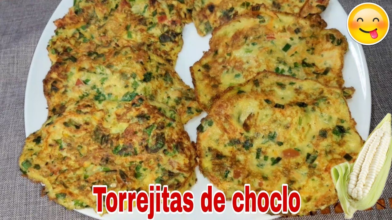 Como preparar Torrejitas de choclo🌽😋 Receta peruana Saludable fácil y rápido!