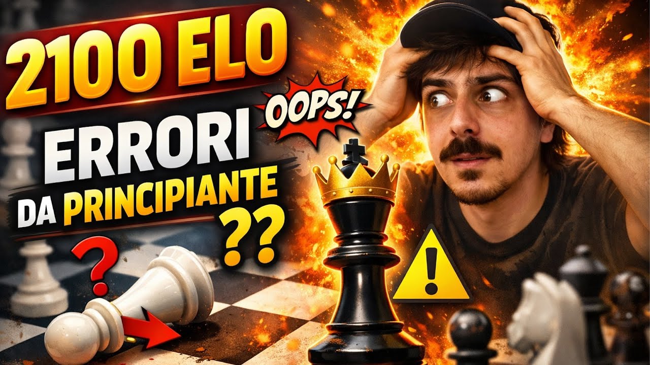 2100 ELO FA ERRORI DA PRINCIPIANTE ??