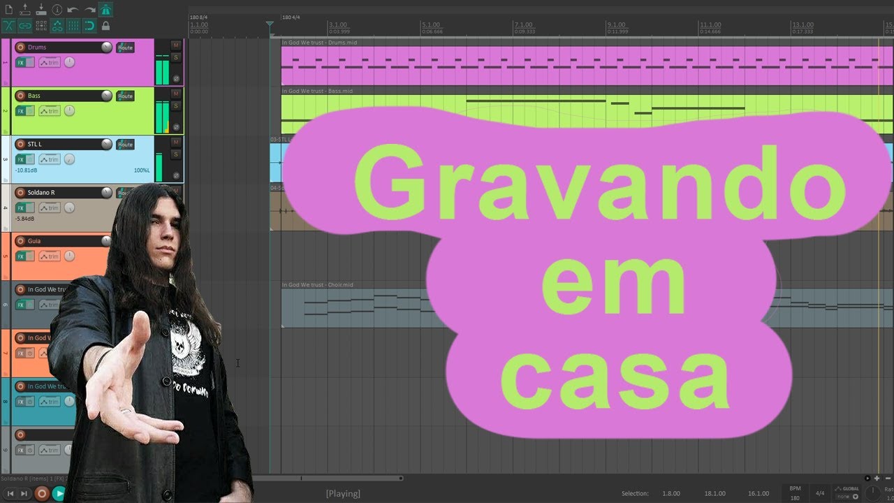 Gravando SEM usar INTERFACE DE ÁUDIO