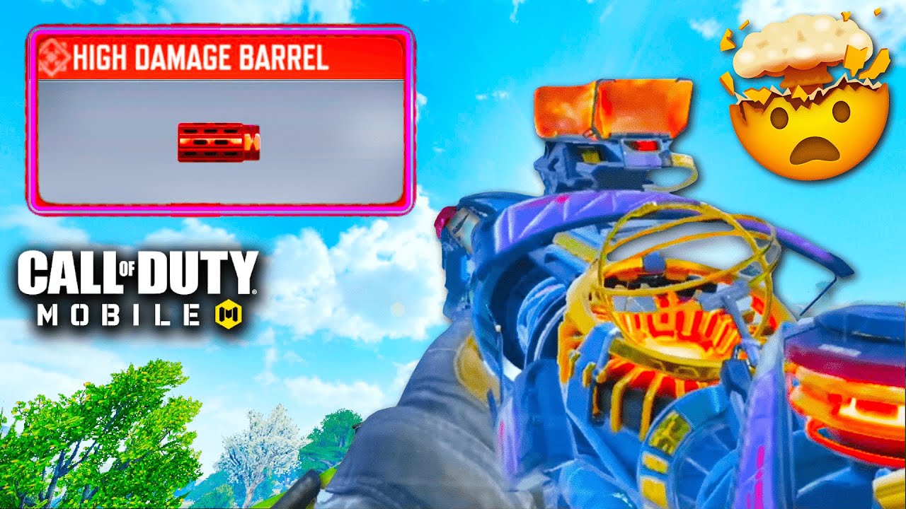 HIGH DAMAGE BARREL on MYTHIC EM2 🤯 (COD MOBILE)