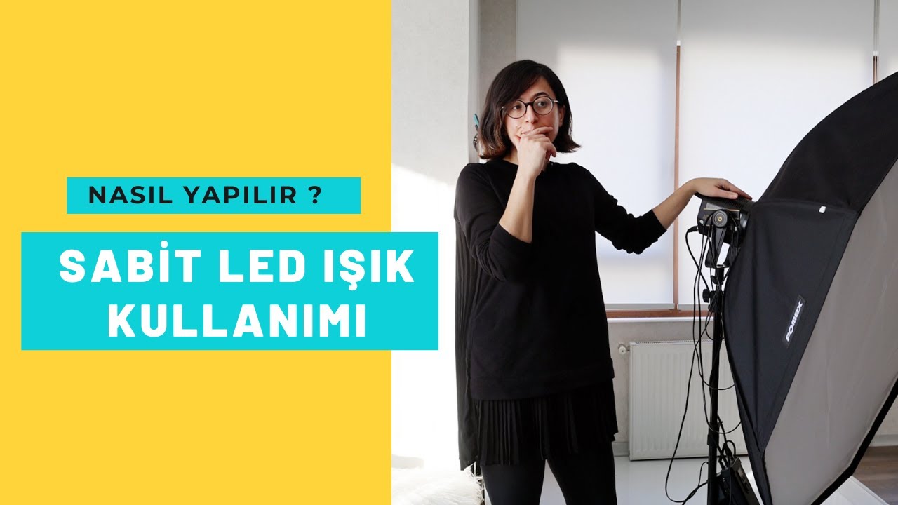 Yenidoğan ve Bebek Çekimlerinde Stüdyo Işığı Kullanımı - Sabit LED Işıklar