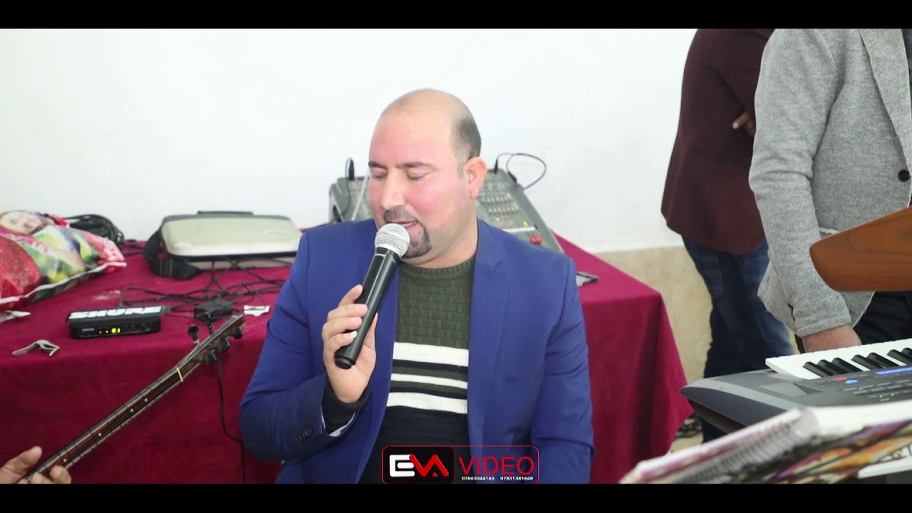 الفنان حاجم سموقي عازف البزق عدنان شنكالي و نوزاد قامشلي