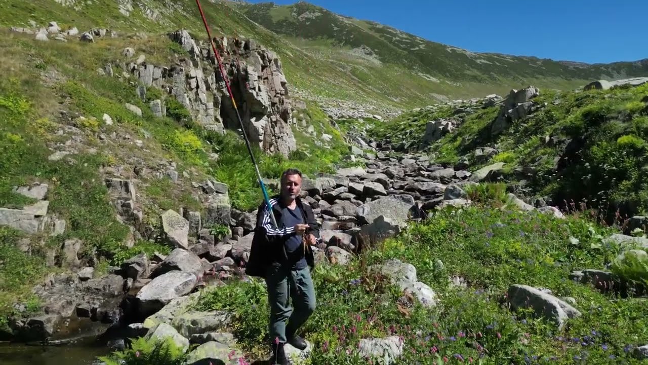 Fishing Kaçkar Mountain Is Otherworldly (  Drone Video )