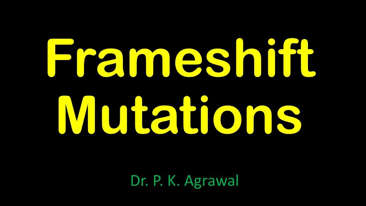 Frameshift Mutations