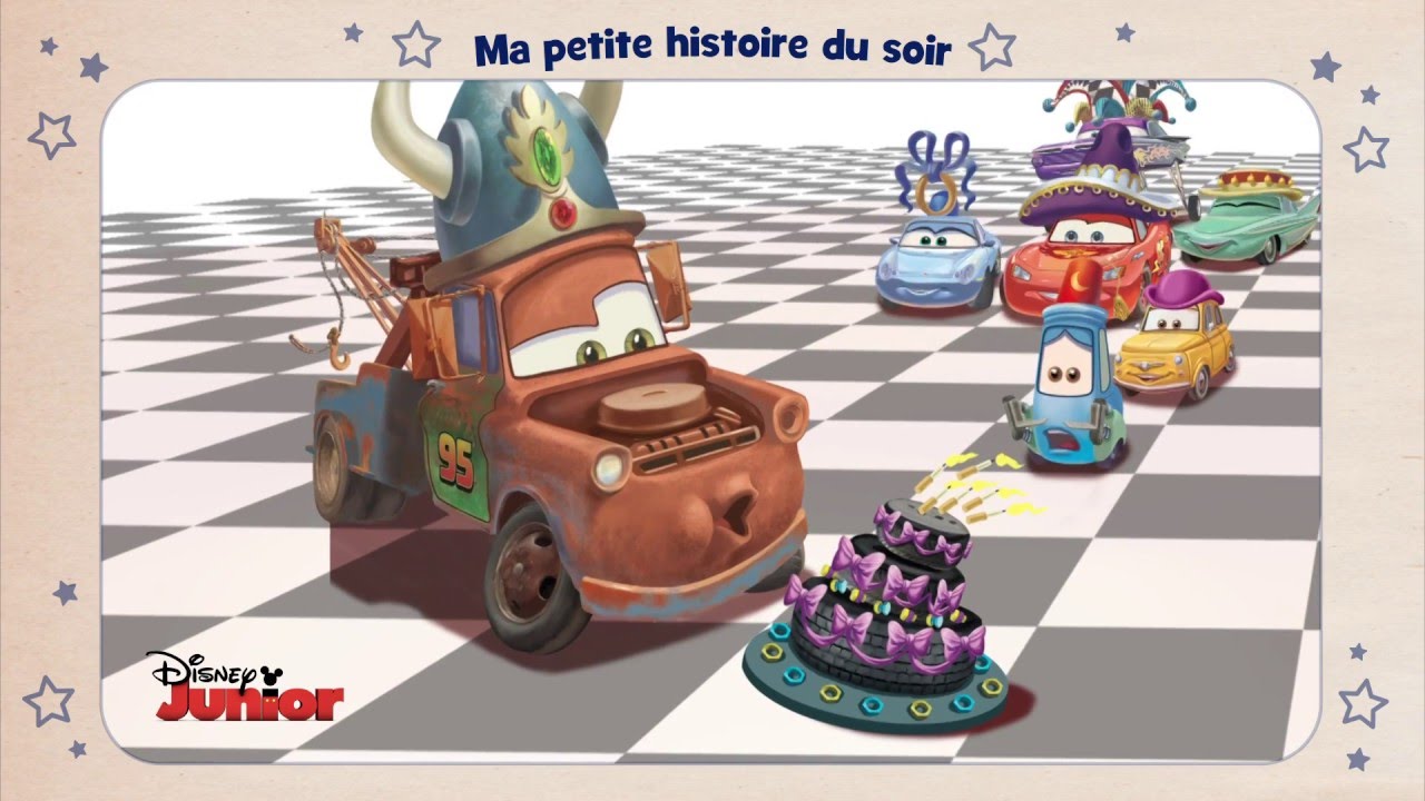 Ma petite histoire du soir - Cars : L'anniversaire de Martin
