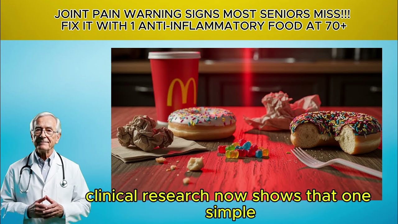 JOINT PAIN WARNING SIGNS MOST SENIORS MISS!!! FIX IT WITH 1 ANTI-INFLAMMATORY FOOD AT 70 STLB