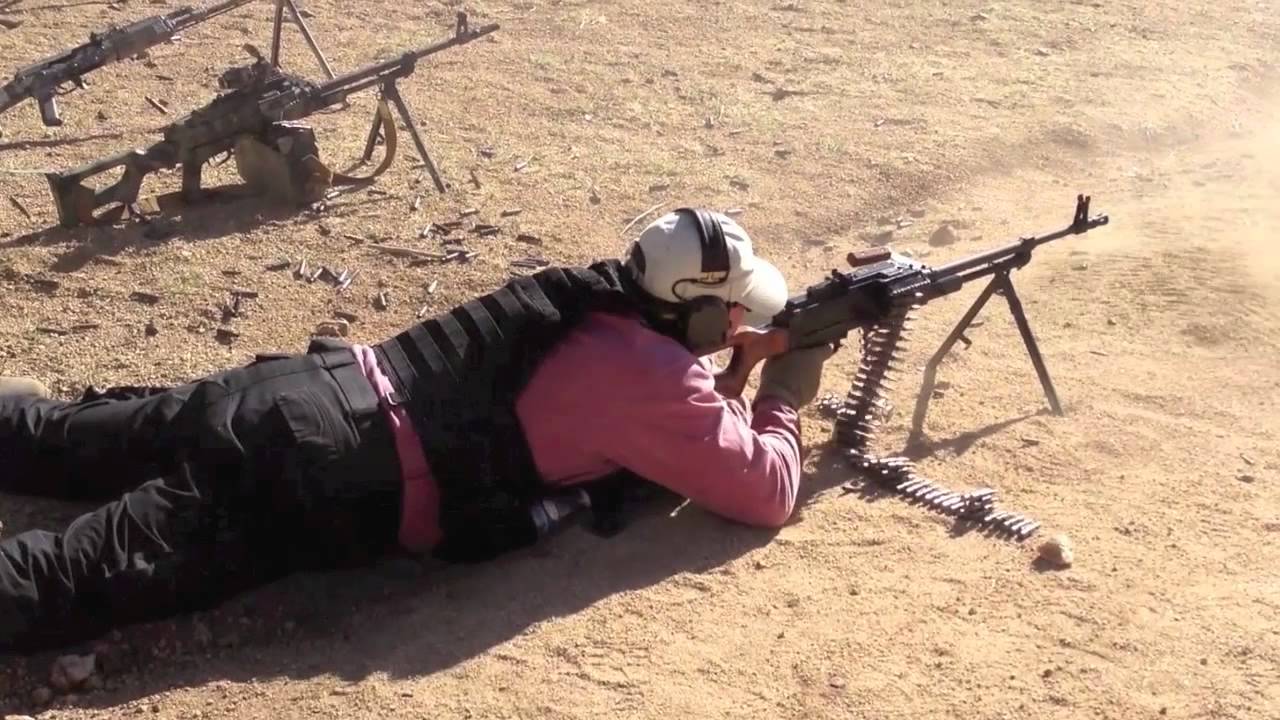 Full Auto PKM Machine Gun