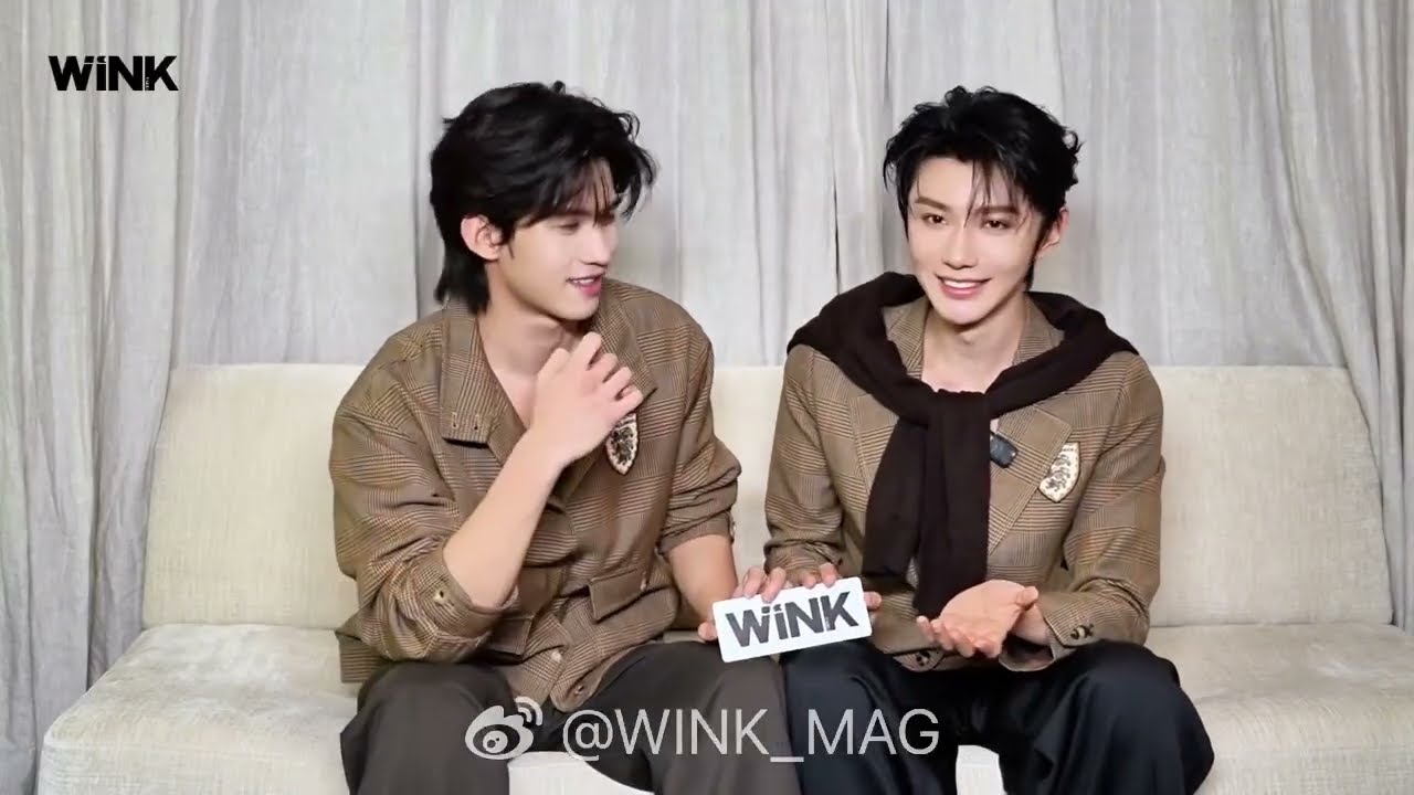 [Eng Sub] "To My Shore" Wink Mag Interview - Yun Qi, Hao Yiran