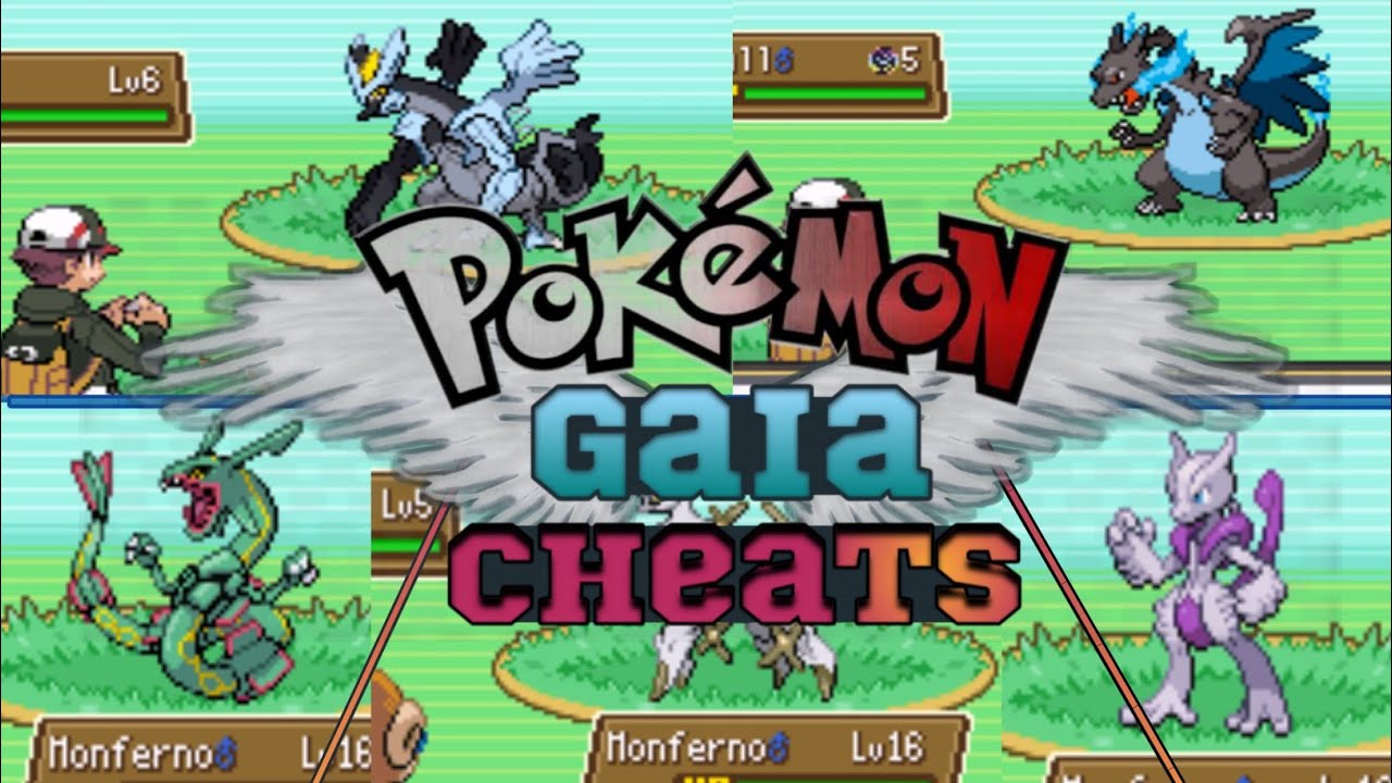 Pokemon Gaia Cheats [ Encounter Legendary Pokemon's] 100% Working !!