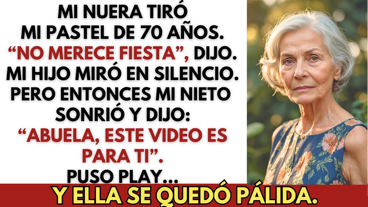 Mi Nuera Tiró a la Basura Mi Pastel de Cumpleaños de 70 Años — Entonces Mi Nieto Puso UN Video Que..