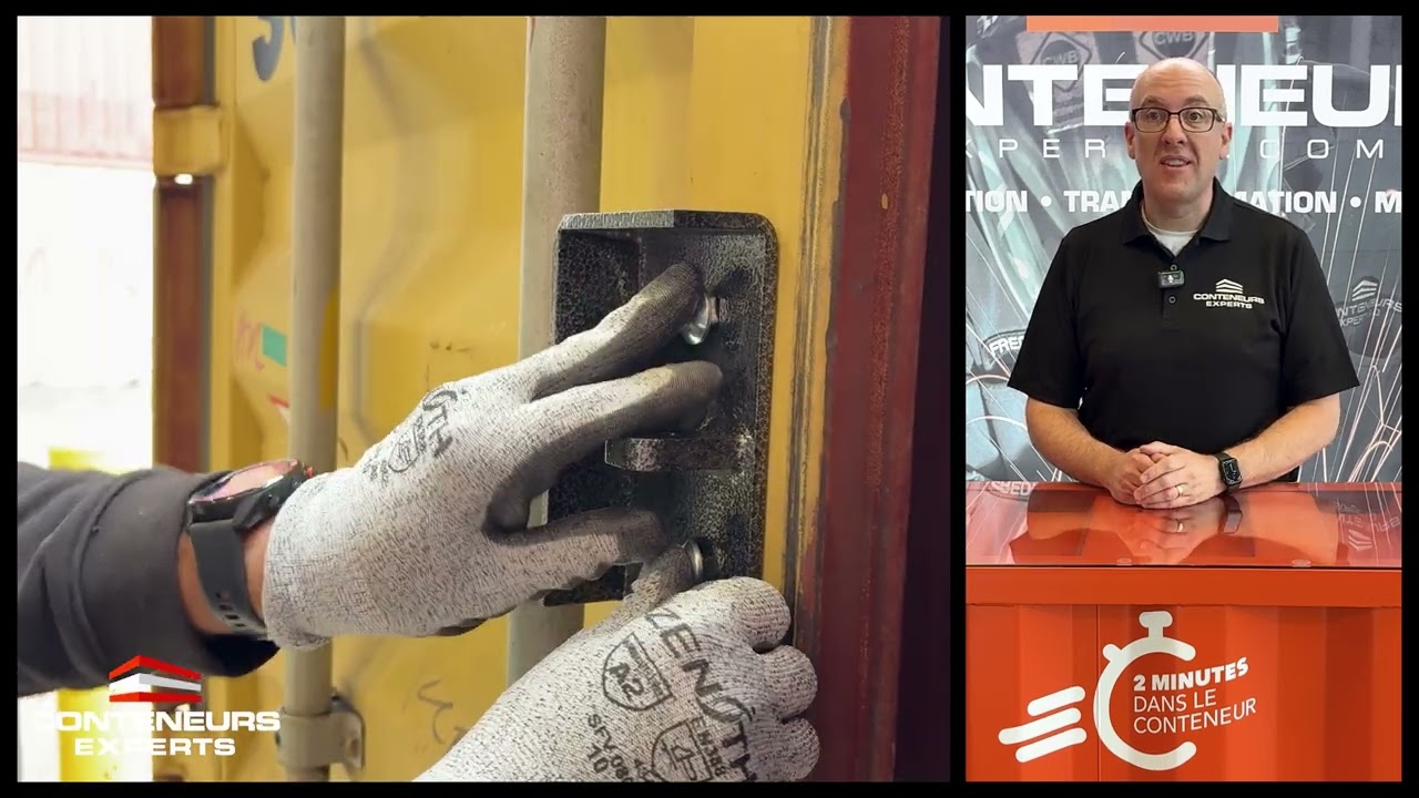 Boîtier de protection pour conteneur : guide d'installation