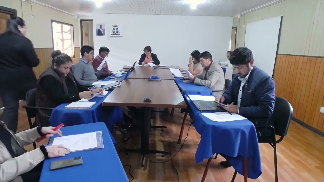 Segunda sesión ordinaria de concejo de Chaitén Martes 10 Marzo 2026
