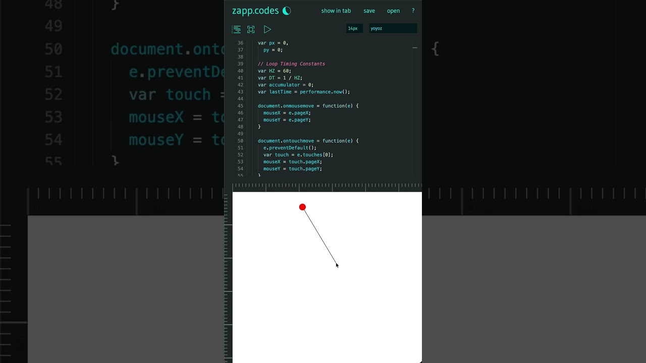 Fixed Timestep with State Interpolation - JavaScript Raphaël