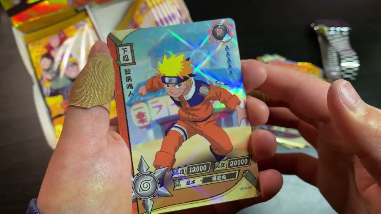 Naruto Kayou Cards Unboxing (Tier 2 Wave 4)