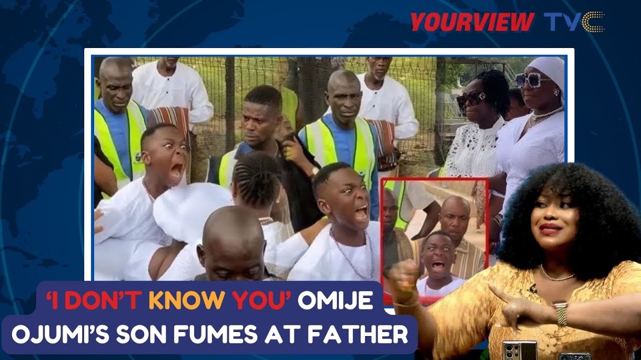 Family Drama at Omije Ojumi’s Burial: YourView Ladies React as Son FIGHTS & Denies His Father