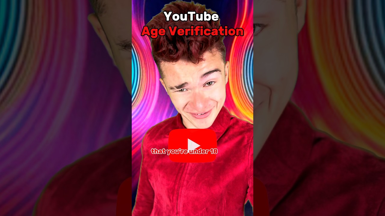 YouTube Age Verification Be Like #shorts