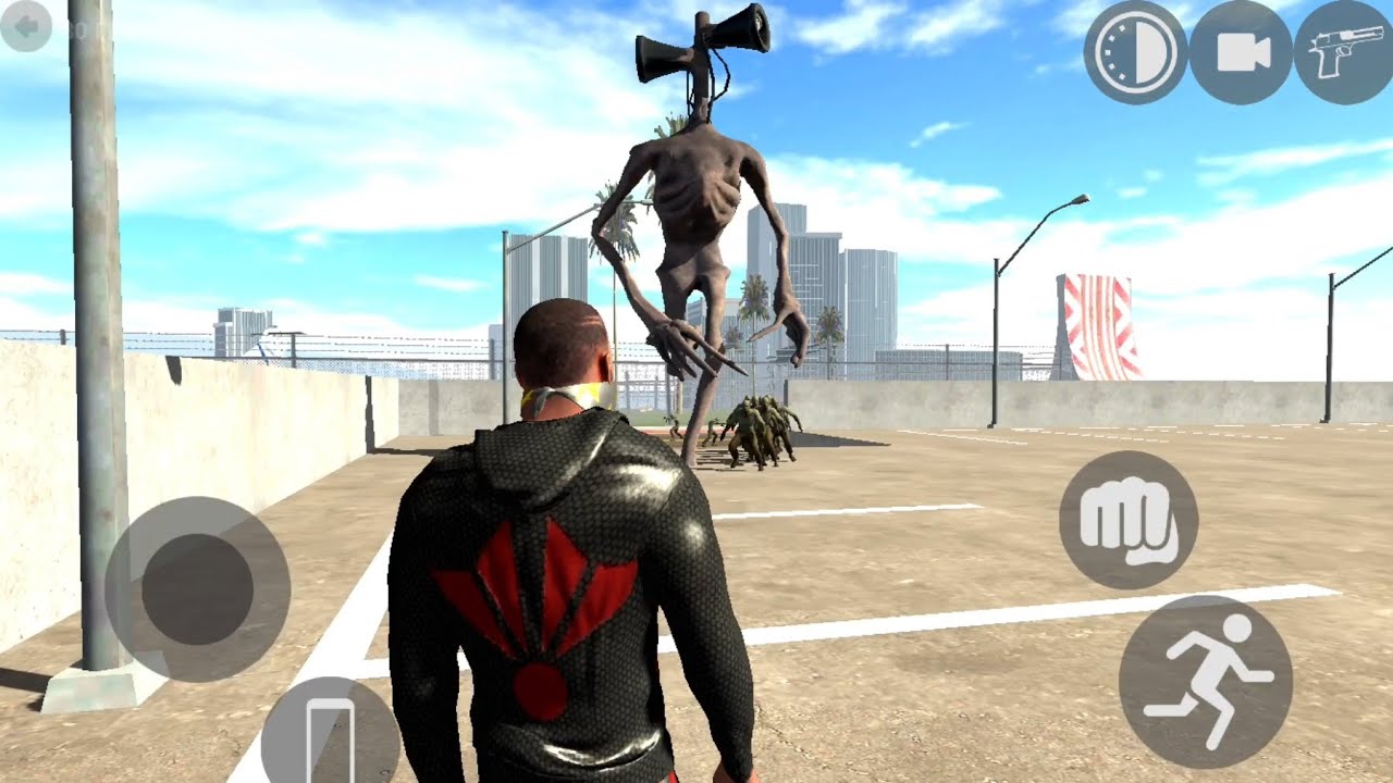 Franklin Vs Siren head || Indian Bike Driving 3D Gameplay 