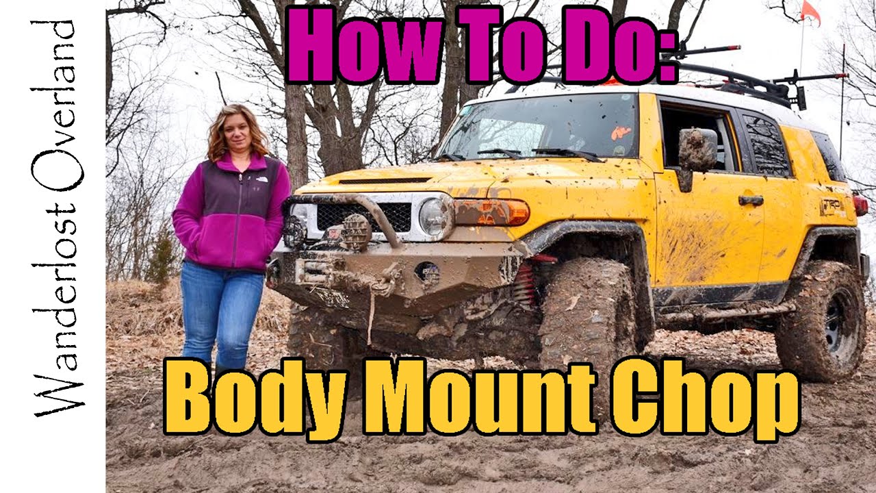 DIY Body Mount Chop or BMC On A Toyota FJ Cruiser or 4Runner